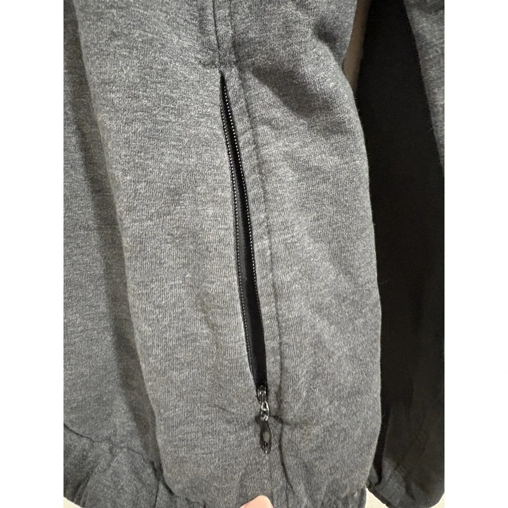 Lululemon Athletic Women's Pullover Sweatshirt‎ Cowl Neck Size 6 Grey EUC